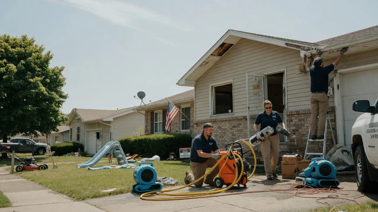 Water Damage Restoration in Town Creek, AL near me